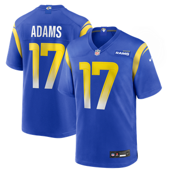 Men's Nike Davante Adams Royal Los Angeles Rams Game Player Jersey