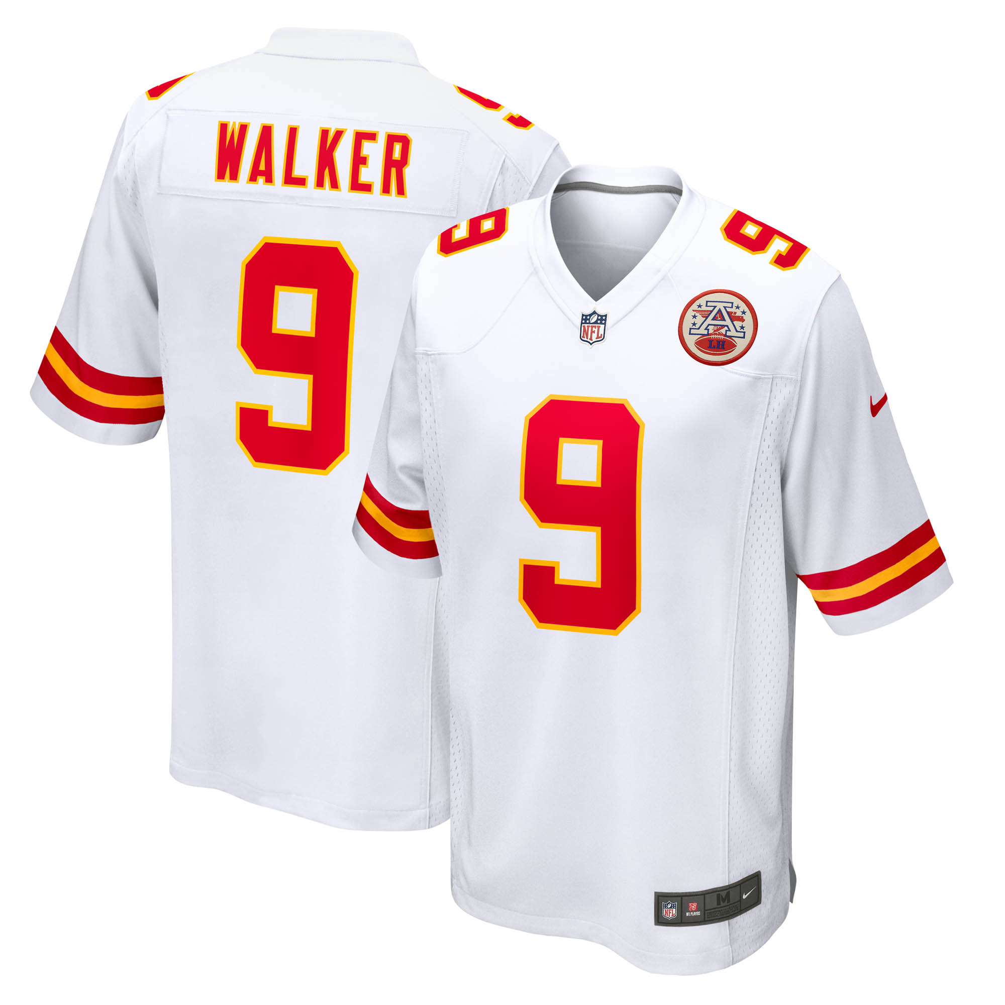 Nike Men's Kenneth Walker Iii White Kansas City Chiefs Game Jersey - White