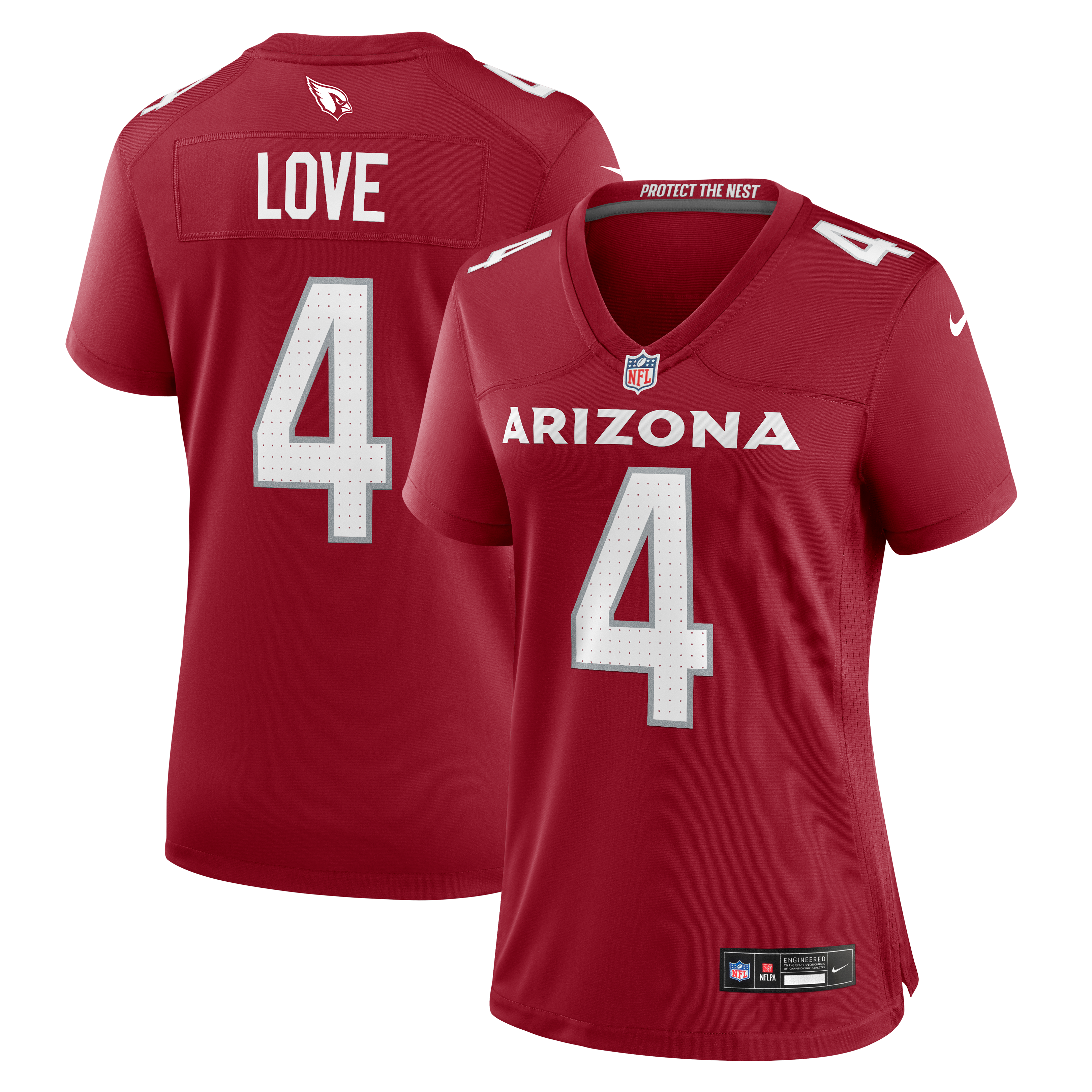 Women's Nike Jeremiyah Love Cardinal Arizona Cardinals Game Jersey