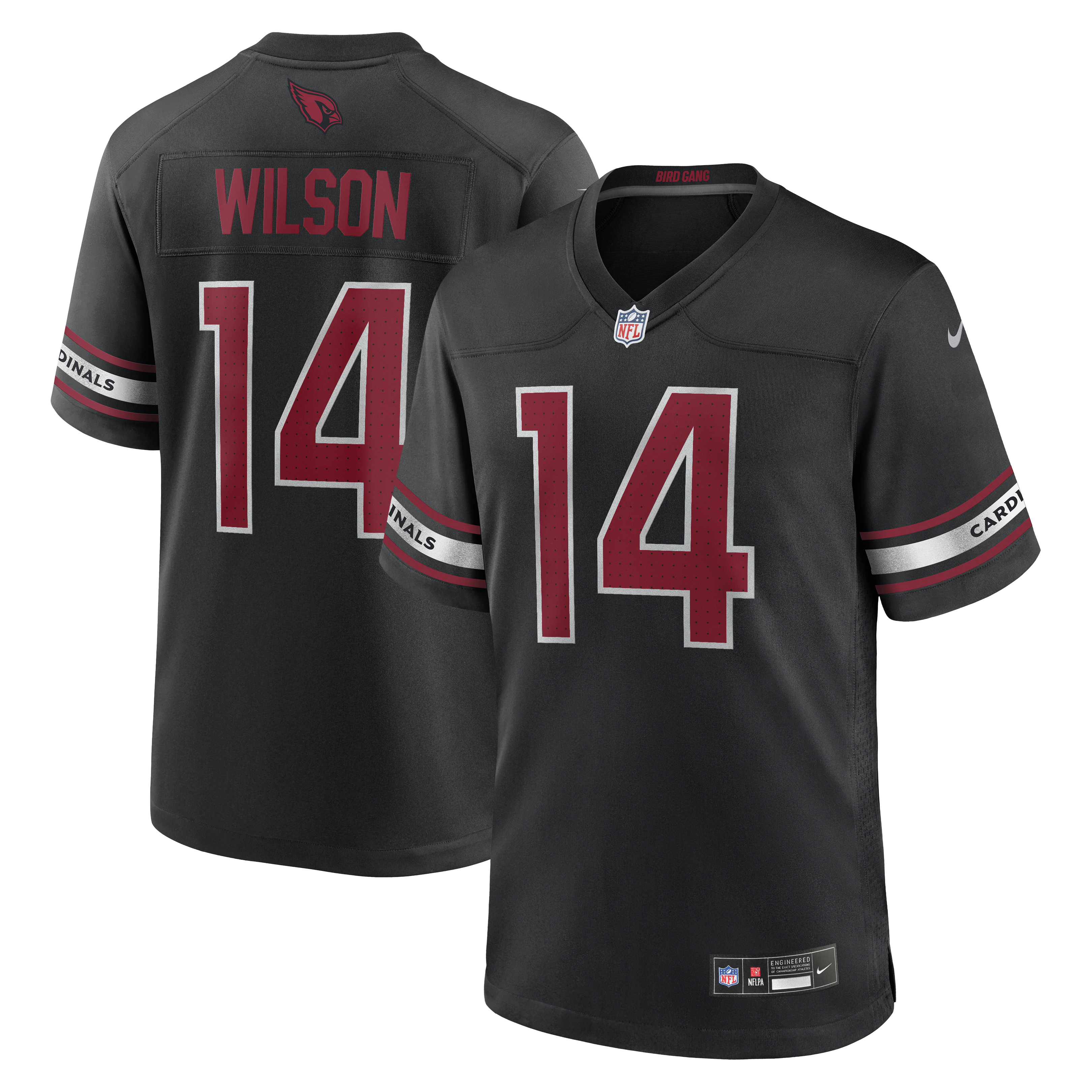 Men's Nike Michael Wilson Black Arizona Cardinals Alternate Game Jersey