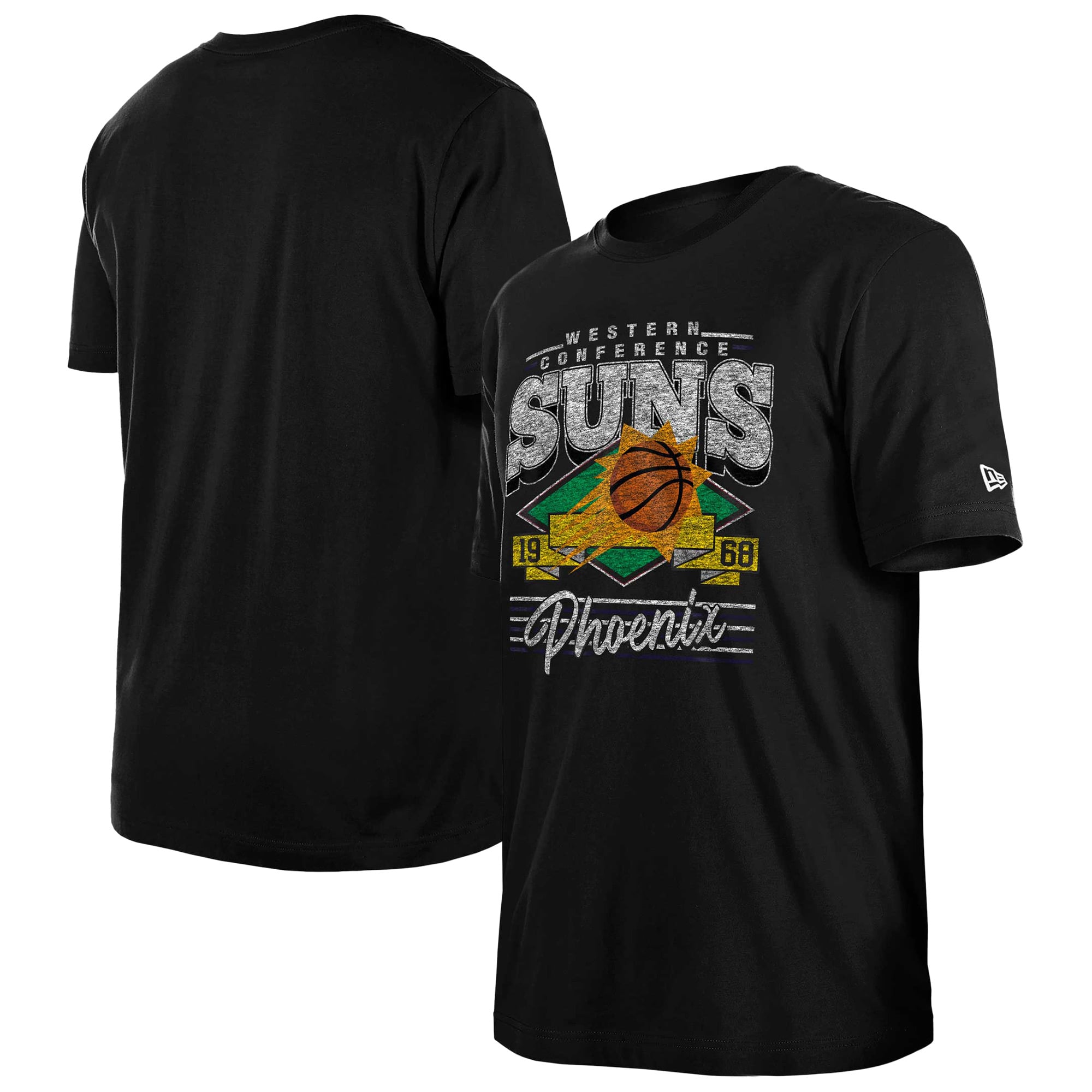 Men's New Era Black Phoenix Suns Sport Classics T-Shirt