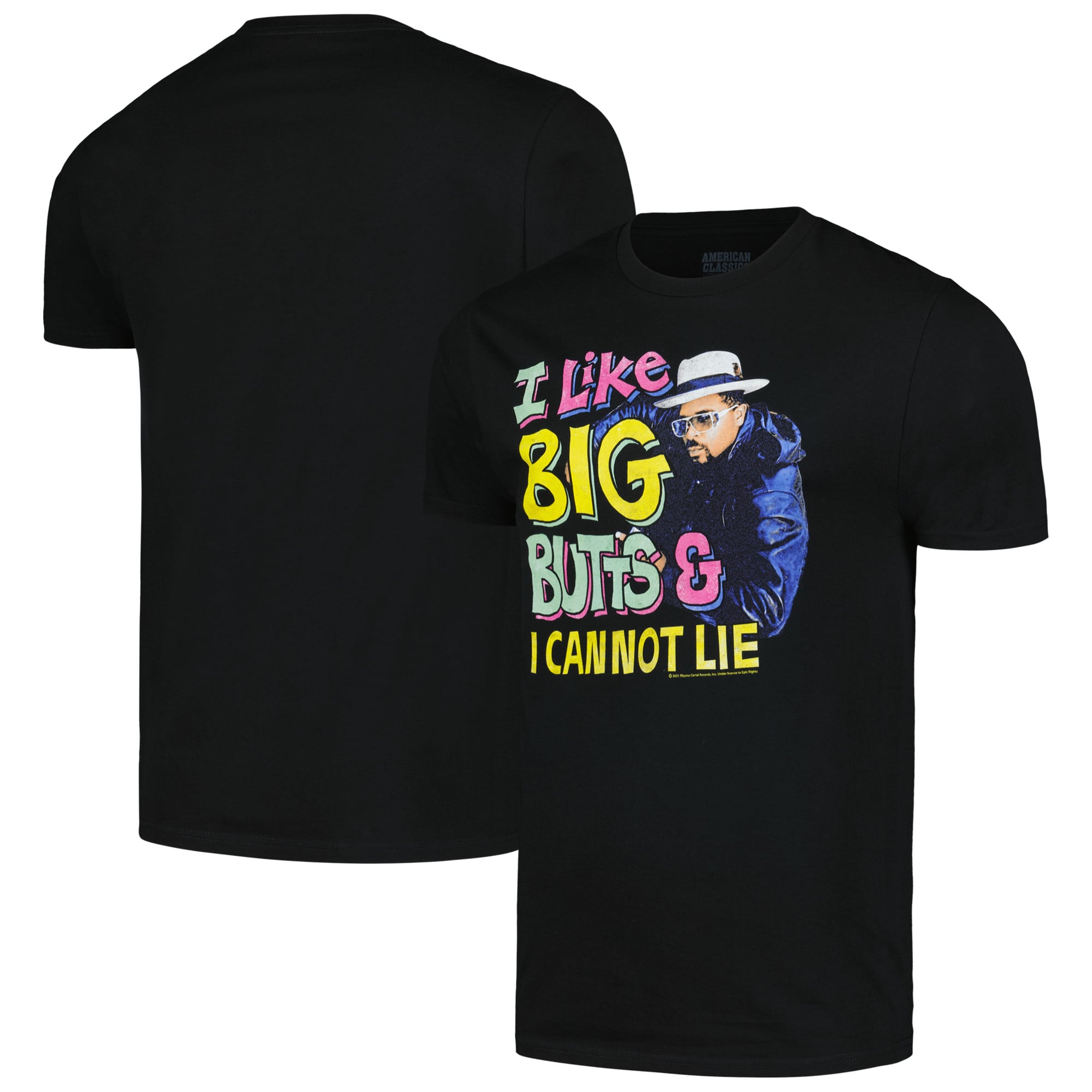 Unisex Black Sir Mix-a-Lot Cannot Lie Graphic T-Shirt