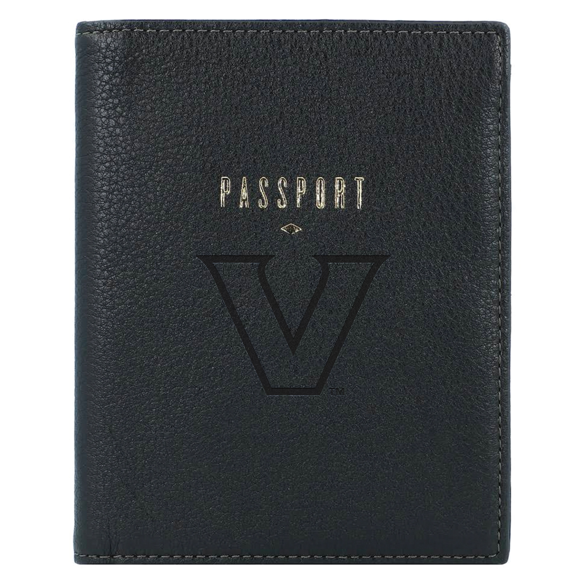 Fossil Vanderbilt Commodores Travel RFID Passport Case