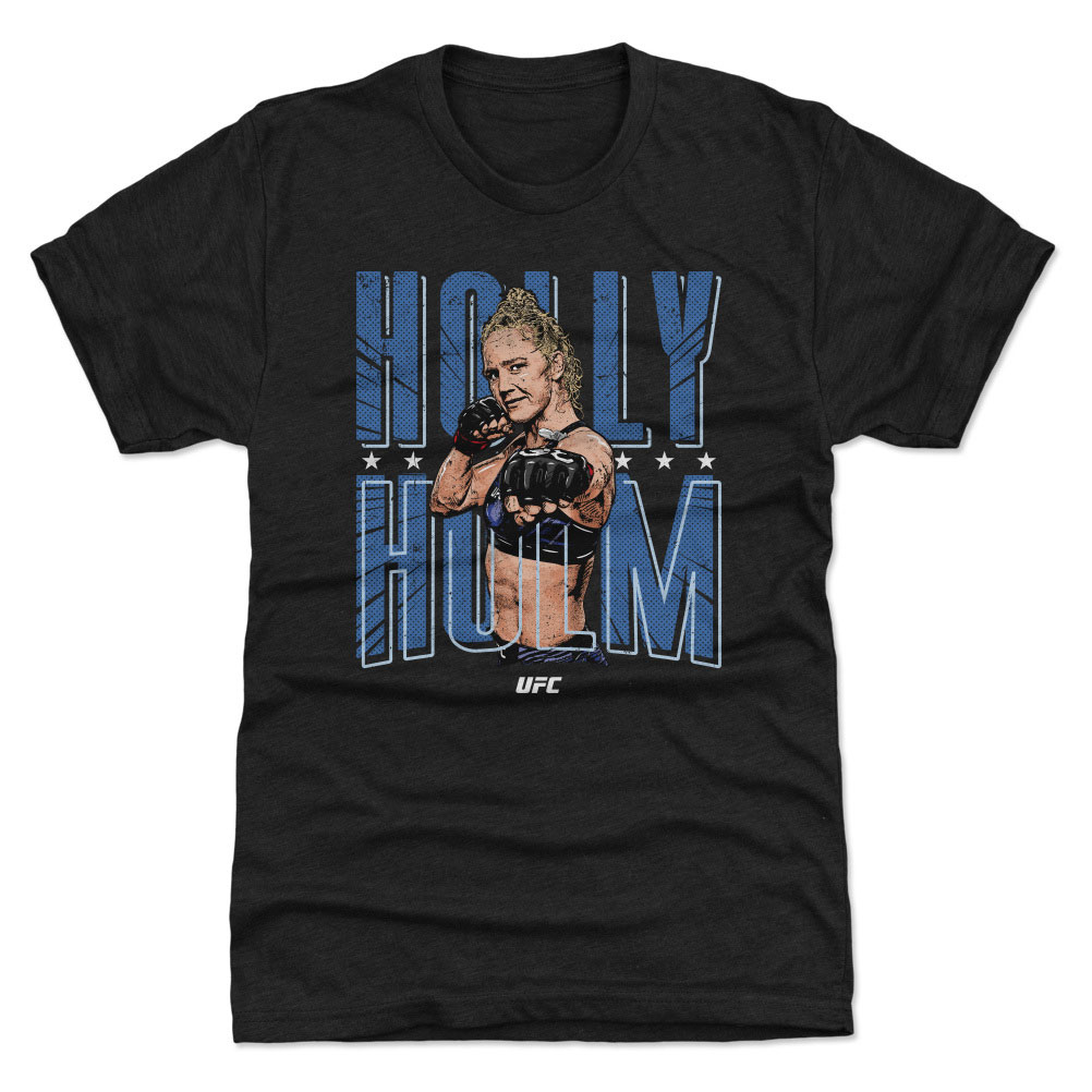 Men’s 500 Level Heather Black Holly Holm Premium Tri-Blend T-Shirt