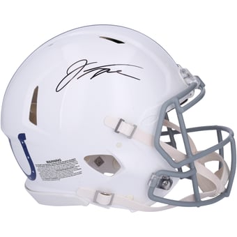 Jonathan Taylor Indianapolis Colts Autographed 2021 Throwback Speed Authentic Helmet