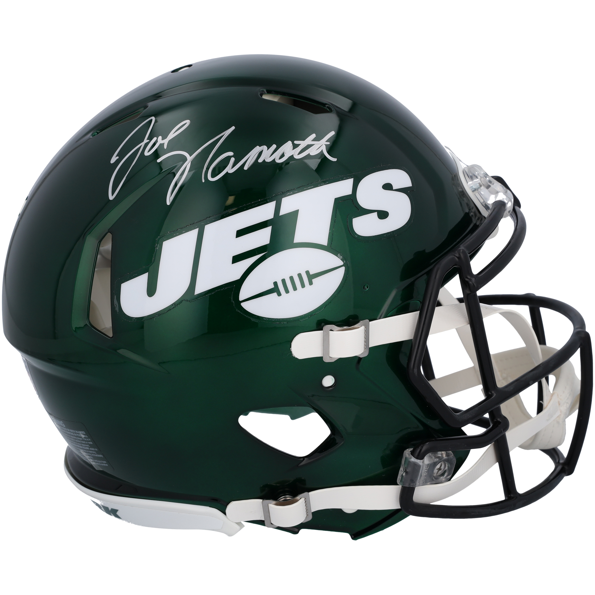 Joe Namath New York Jets Autographed Riddell Speed Authentic Helmet