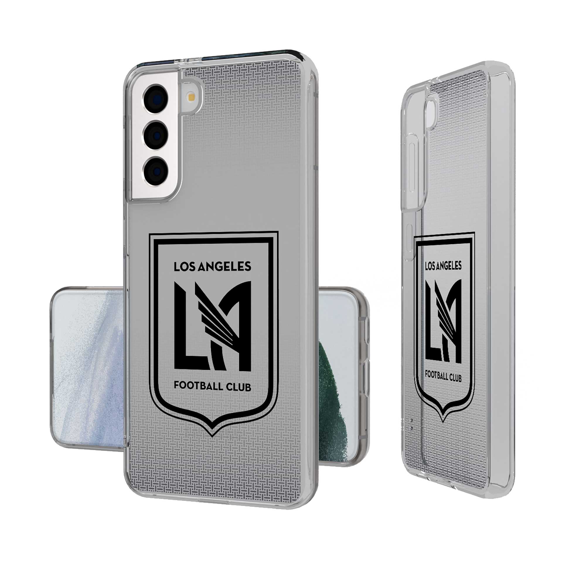 Keyscaper LAFC Linen Logo Galaxy Clear Case Keyscaper LAFC Linen Logo Galaxy Clear Case