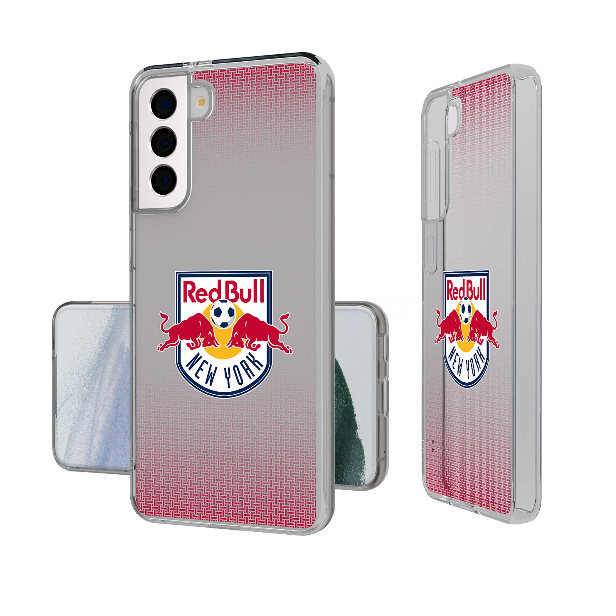 Keyscaper New York Red Bulls Linen Logo Galaxy Clear Case Keyscaper New York Red Bulls Linen Logo Galaxy Clear Case