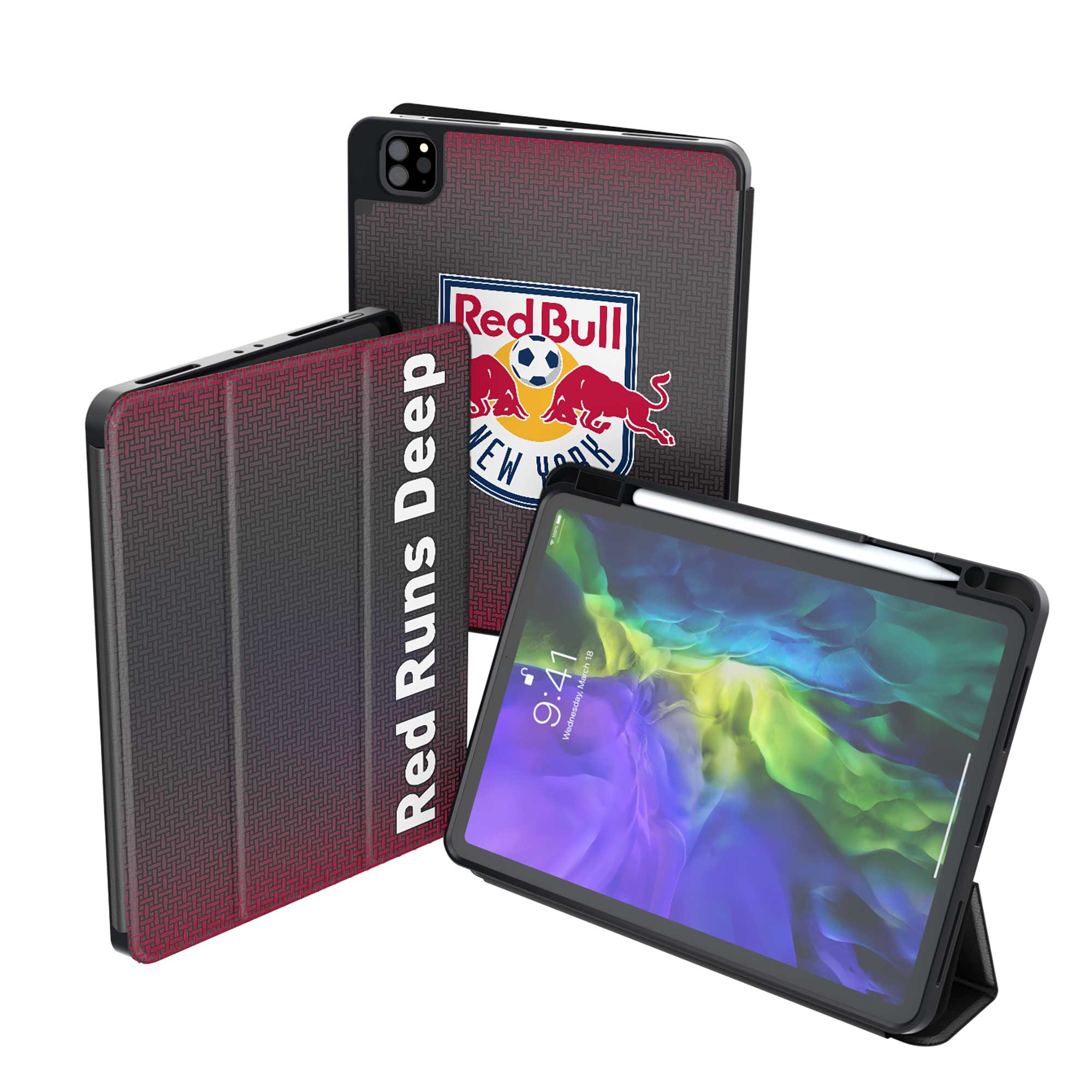 Keyscaper New York Red Bulls Linen iPad Case Keyscaper New York Red Bulls Linen iPad Case