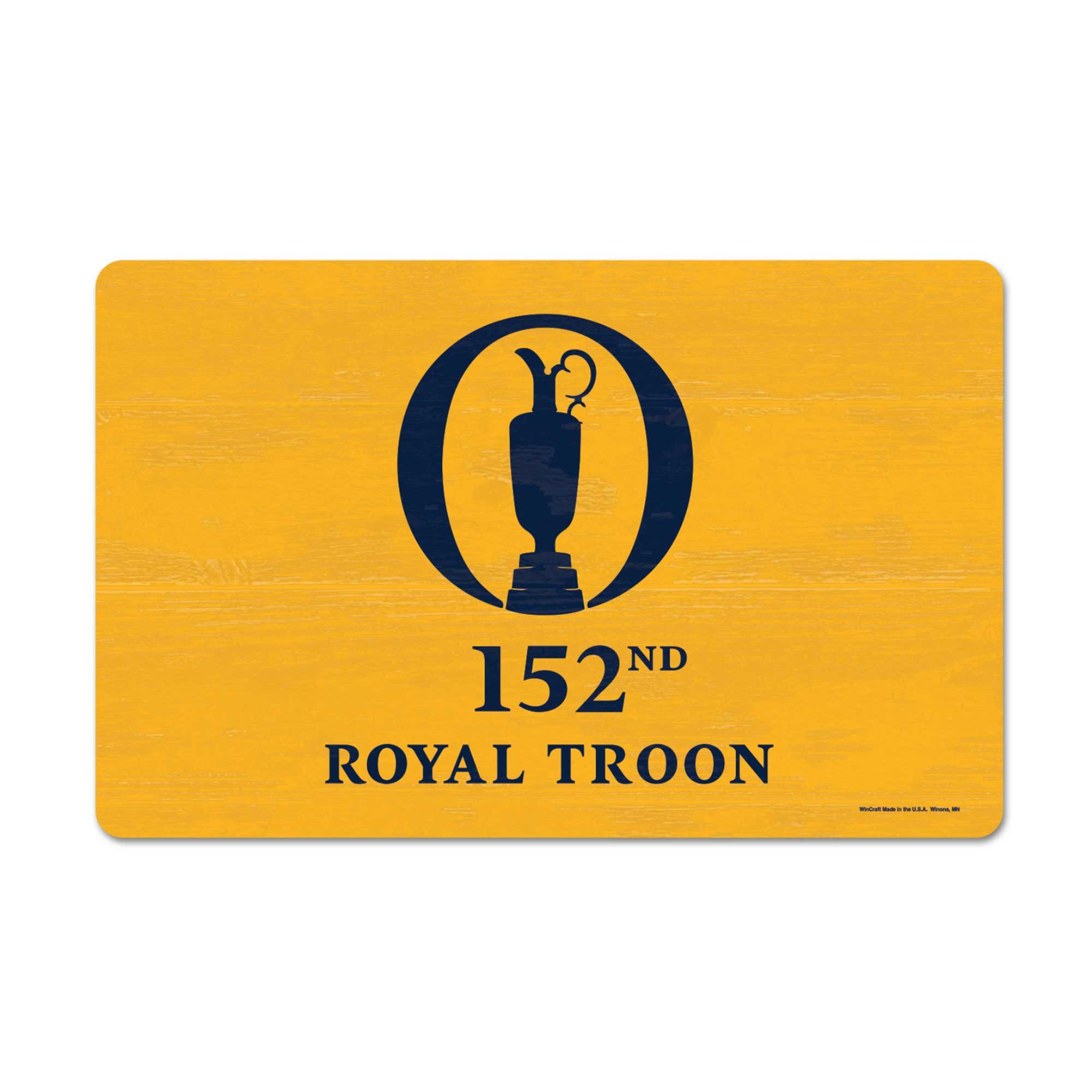 Il cartello con la bandiera Open 152nd Royal Troon Pin