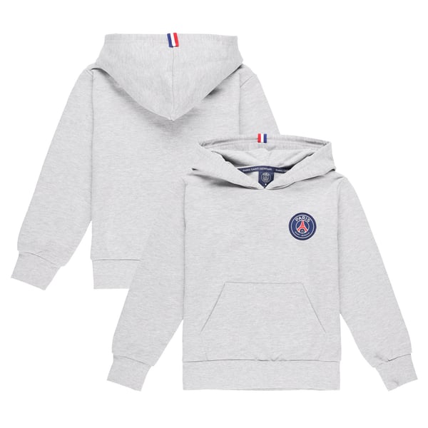 Sweat capuche PSG ESSENTIEL Logo - Gris - Femme