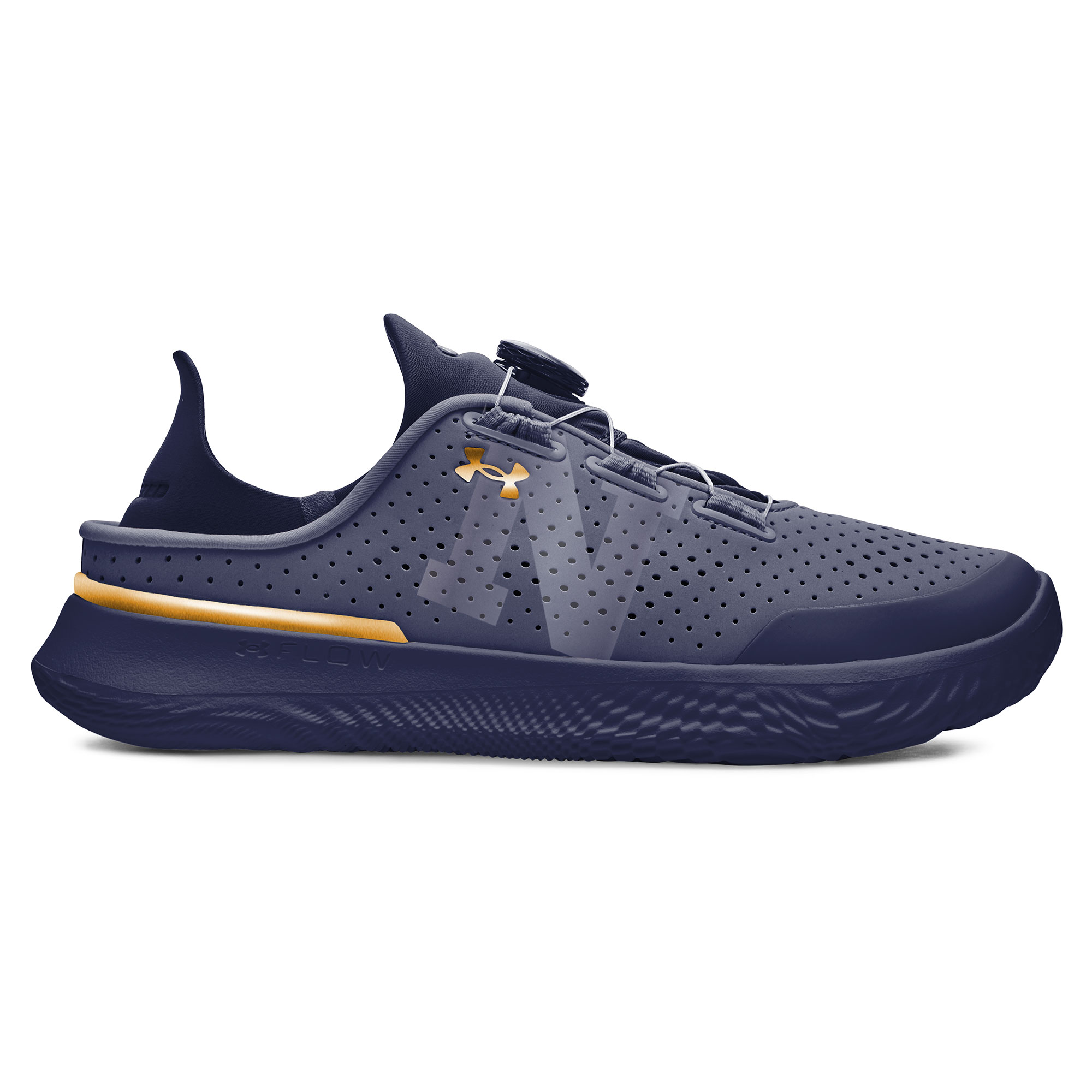 Unisex Under Armour Navy Navy Midshipmen SlipSpeed Running Shoes