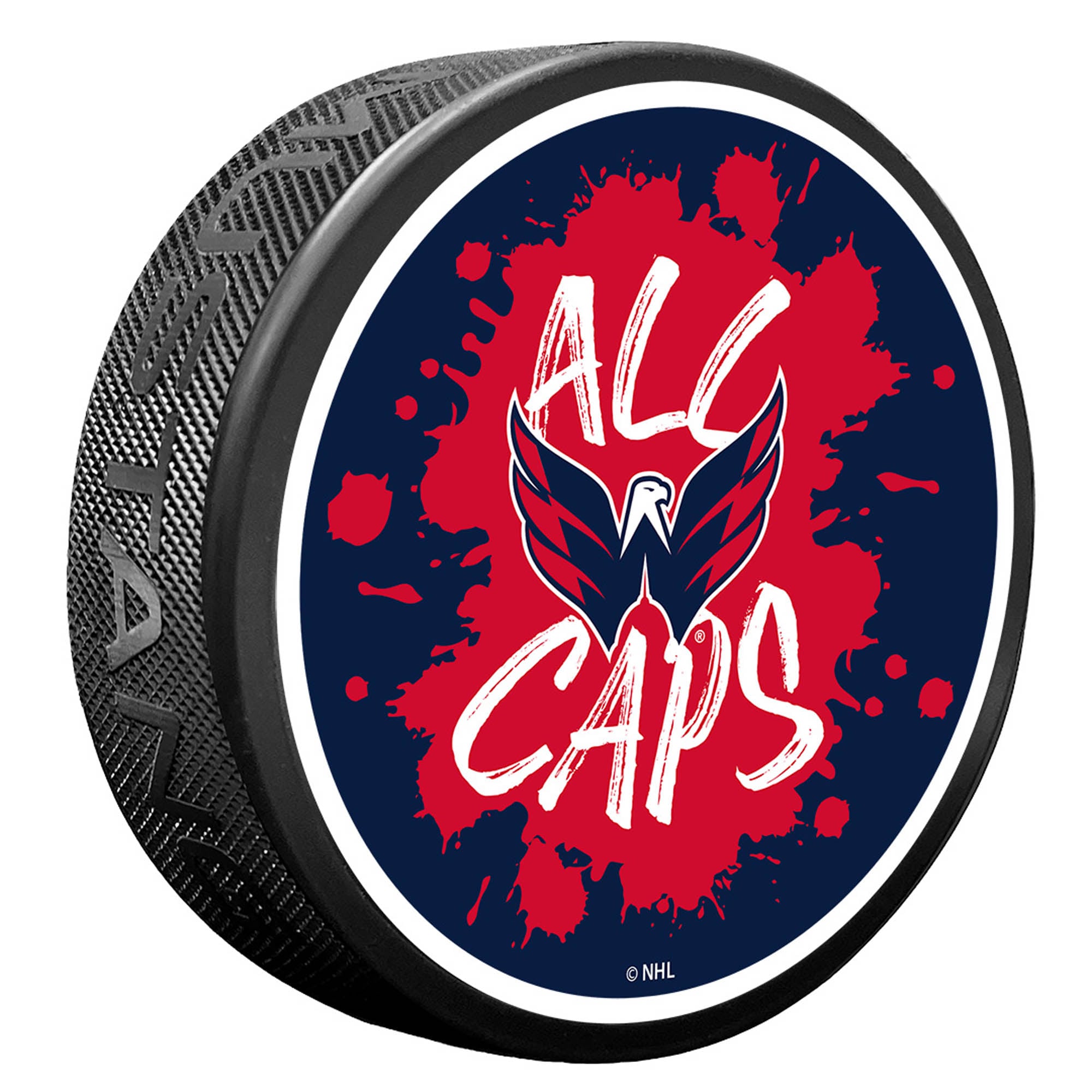 Washington Capitals Slogan Hockey Puck