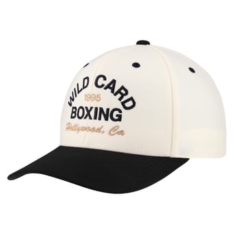 Natural Wild Card Boxing Old School 1995 Logo Adjustable Hat