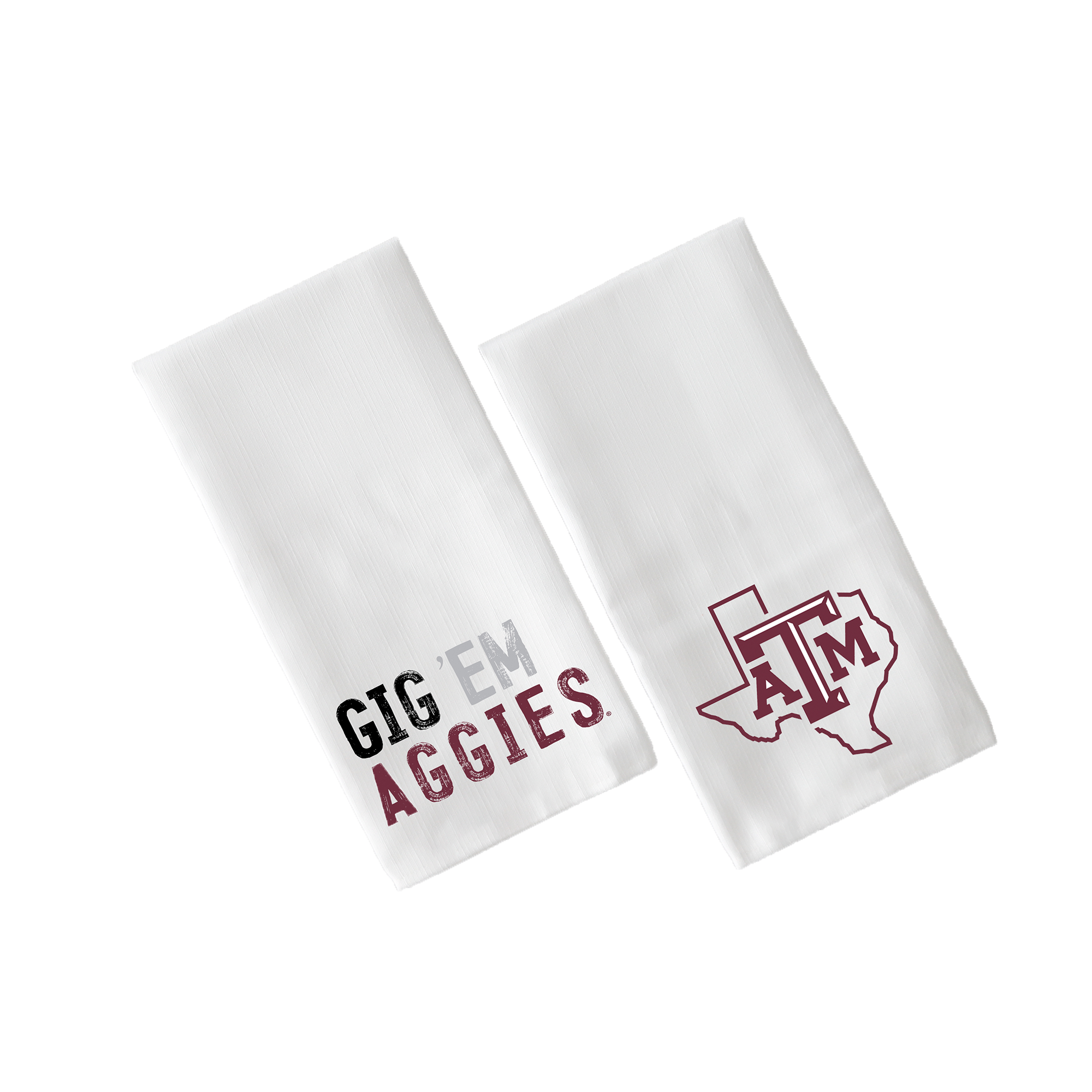 Little Birdie Texas A&M Aggies 2-Pack Tea Towel Set