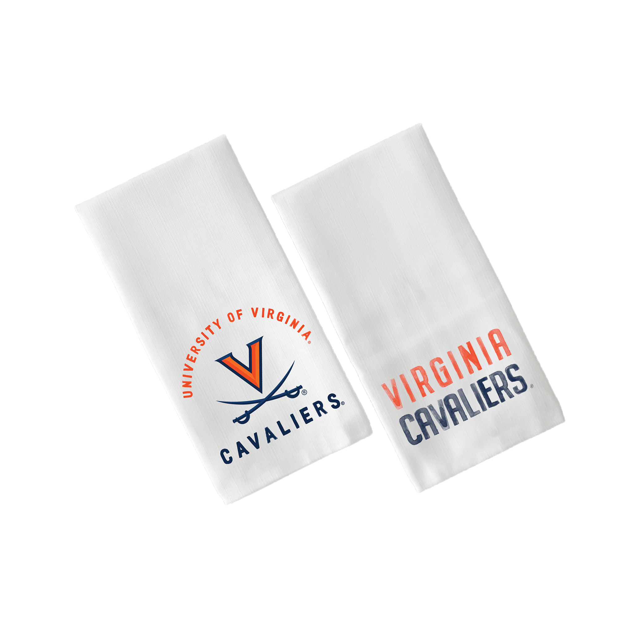 Little Birdie Virginia Cavaliers 2-Pack Tea Towel Set