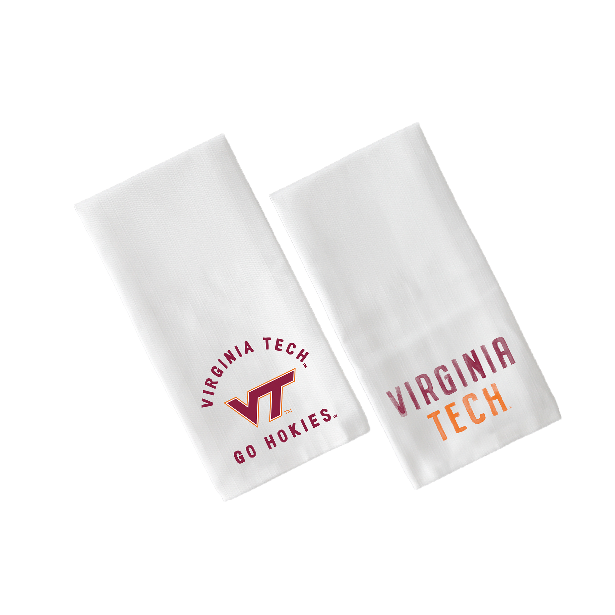 Little Birdie Virginia Tech Hokies 2-Pack Tea Towel Set