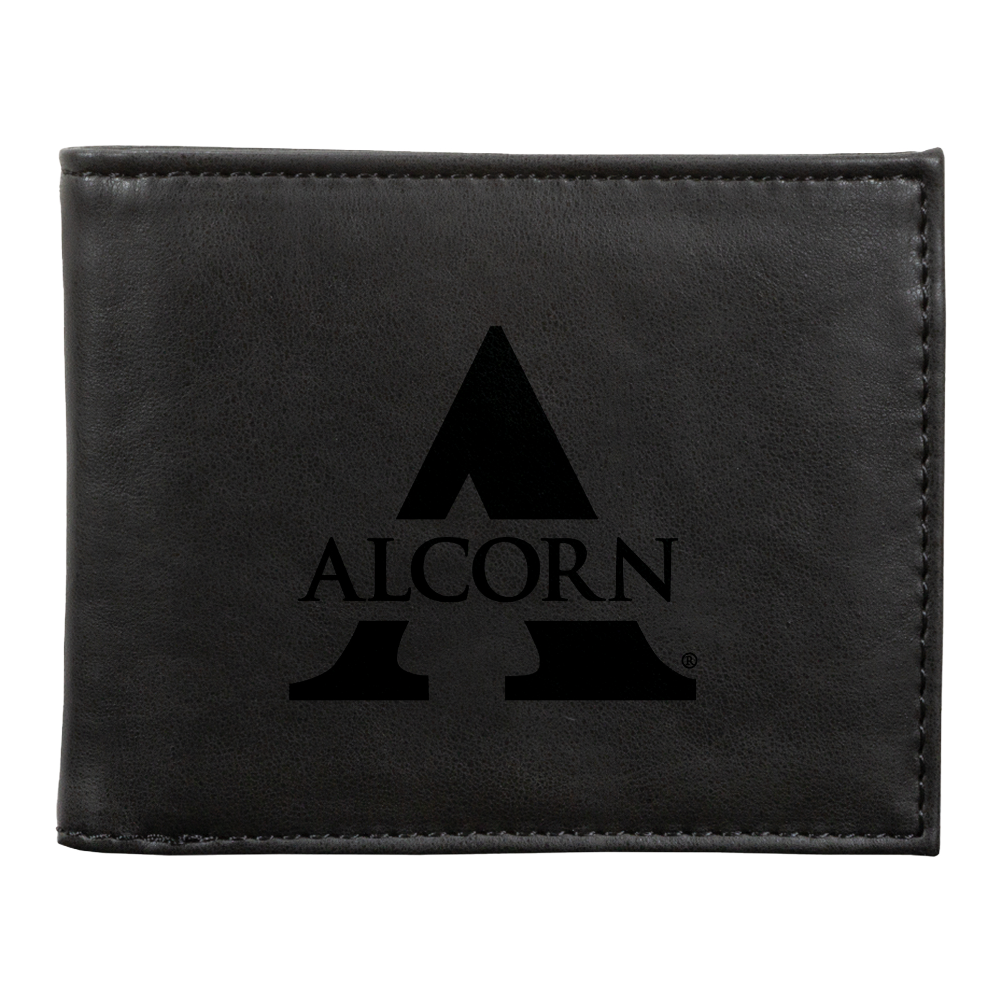 Black Alcorn State Braves Billfold Wallet