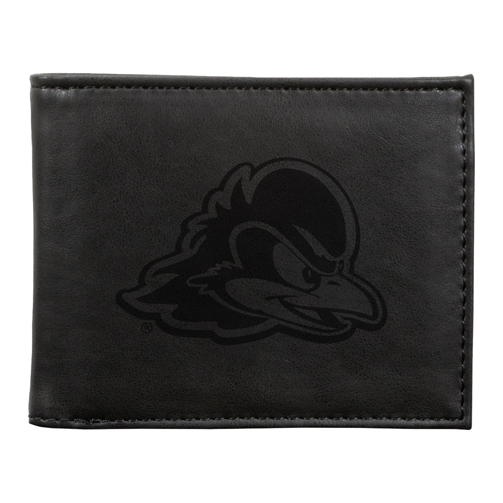 Black Delaware Fightin' Blue Hens Billfold Wallet