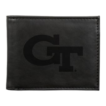 Black Georgia Tech Yellow Jackets Billfold Wallet