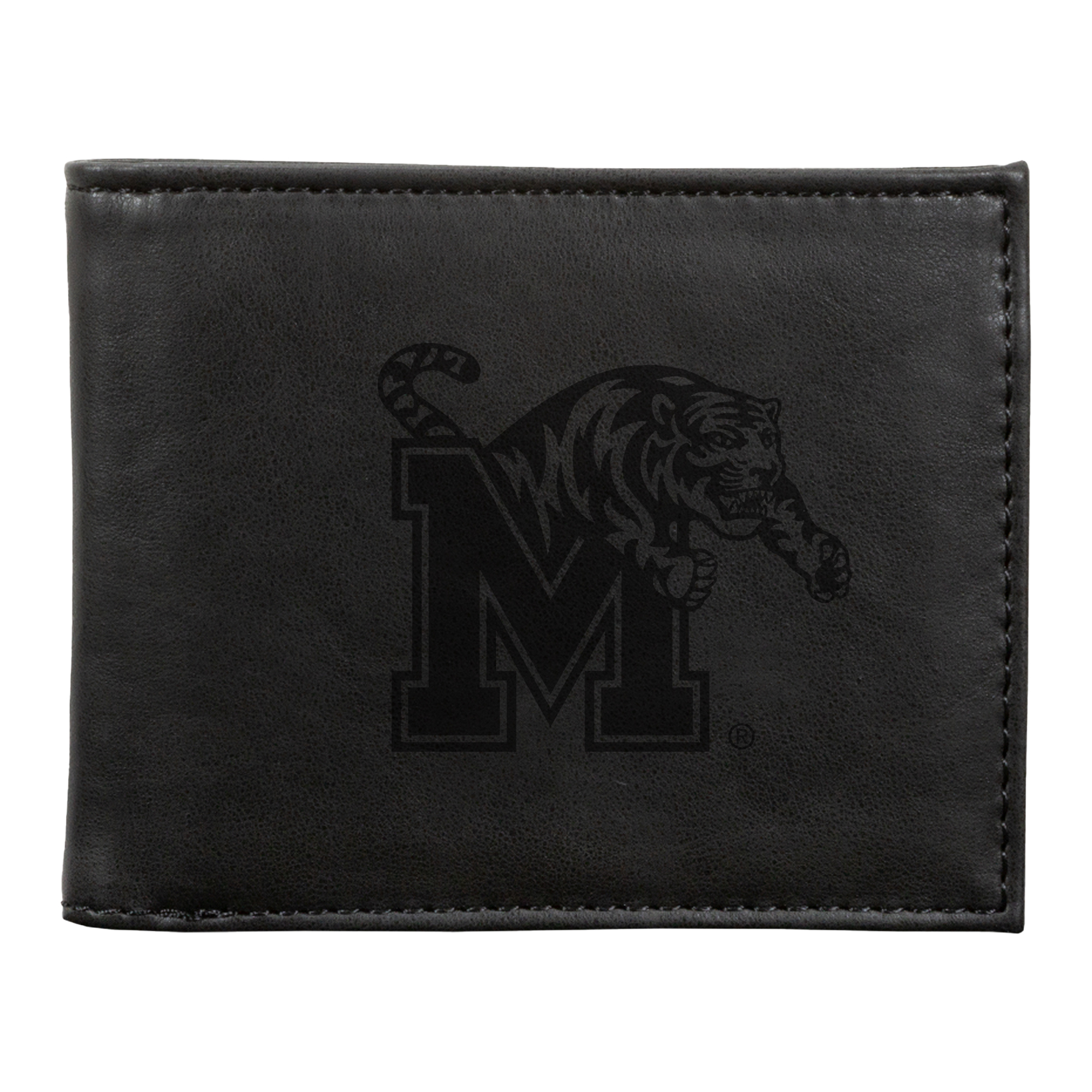 Black Memphis Tigers Billfold Wallet