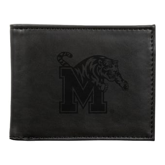 Black Memphis Tigers Billfold Wallet