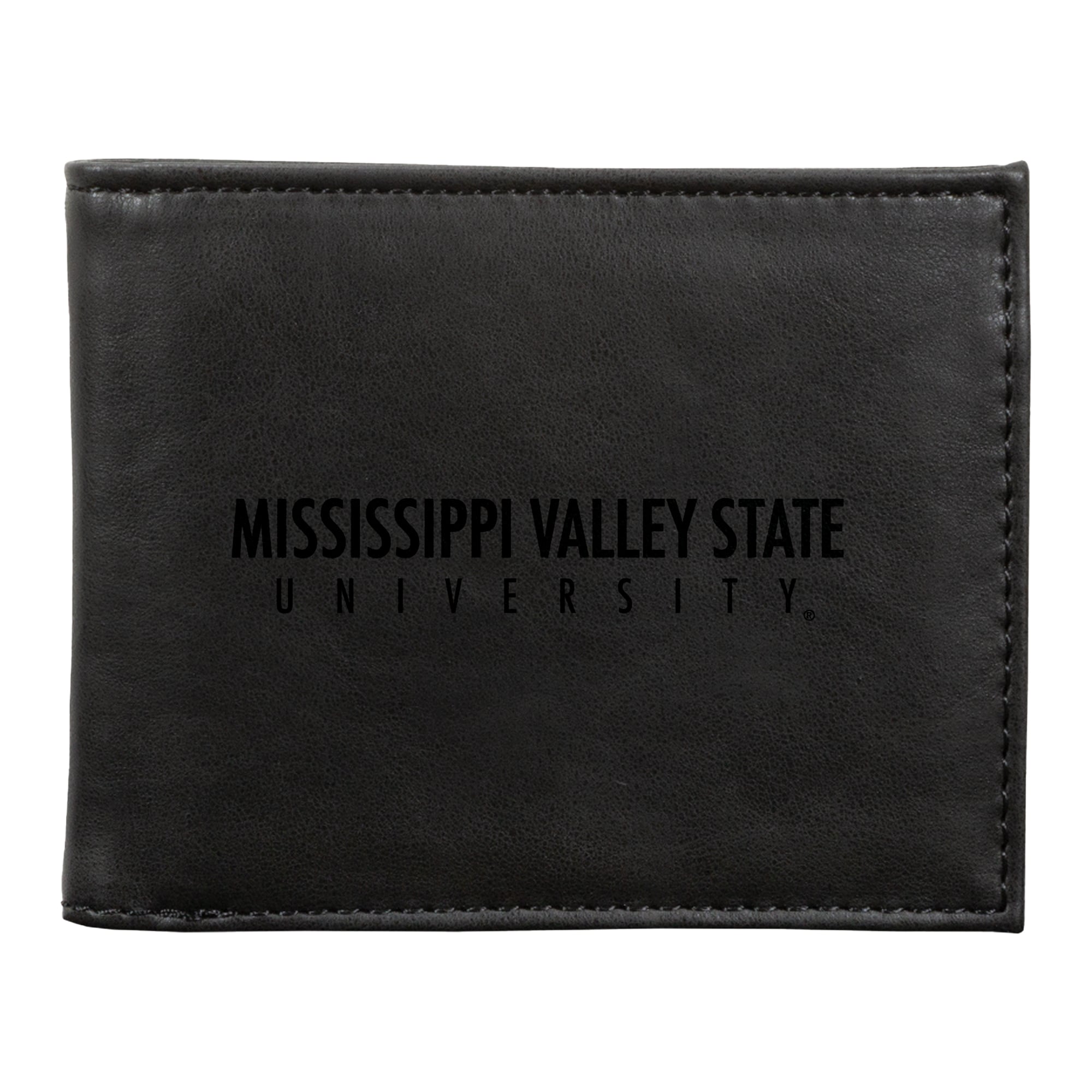 Black Mississippi Valley State Delta Devils Billfold Wallet