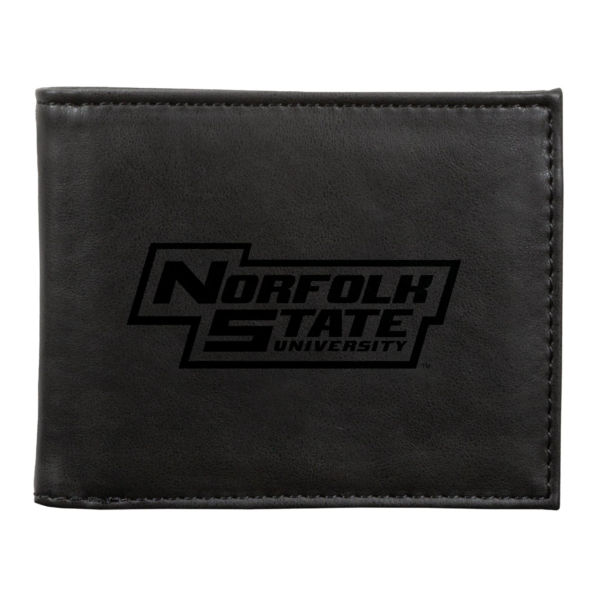 Black Norfolk State Spartans Billfold Wallet
