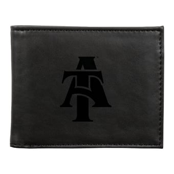 Black North Carolina A&T Aggies Billfold Wallet