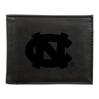 Black North Carolina Tar Heels Billfold Wallet