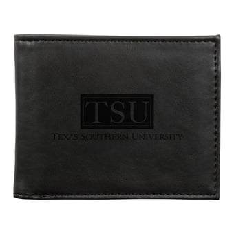 Black Texas Southern Tigers Billfold Wallet
