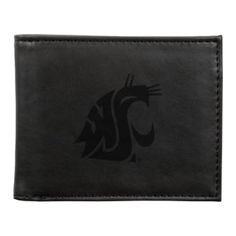 Black Washington State Cougars Billfold Wallet