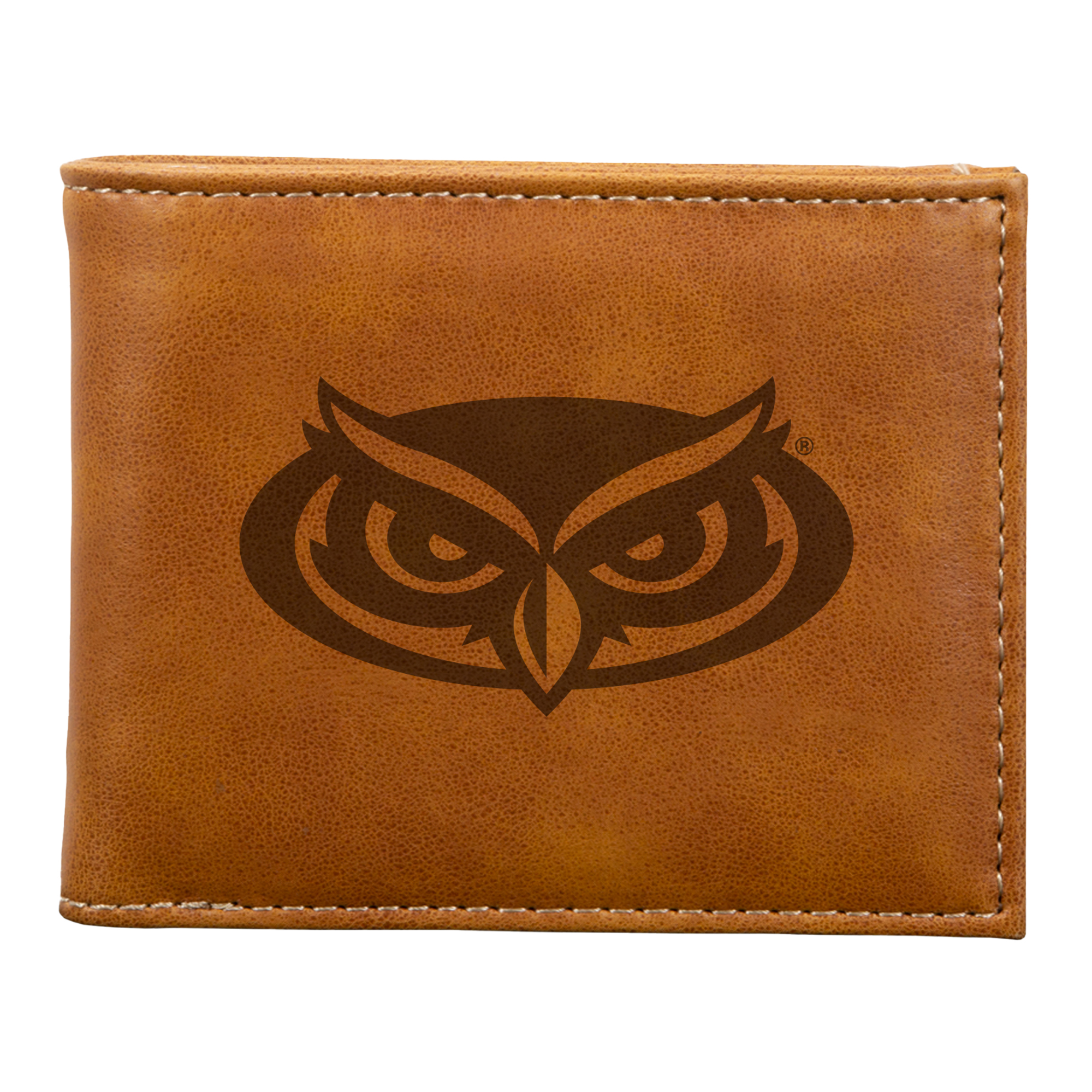 Brown Florida Atlantic Owls Billfold Wallet
