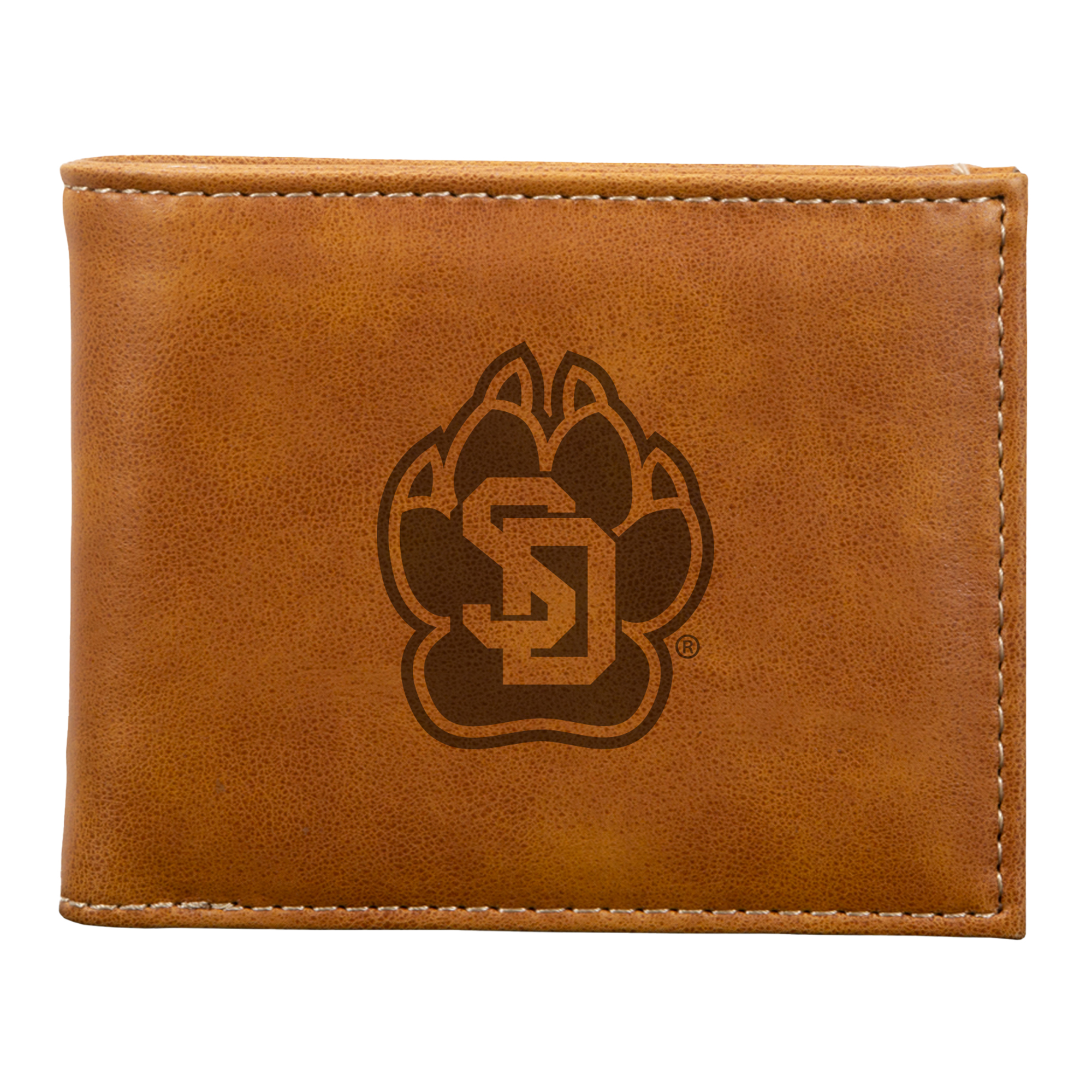 Brown South Dakota Coyotes Billfold Wallet Brown South Dakota Coyotes Billfold Wallet