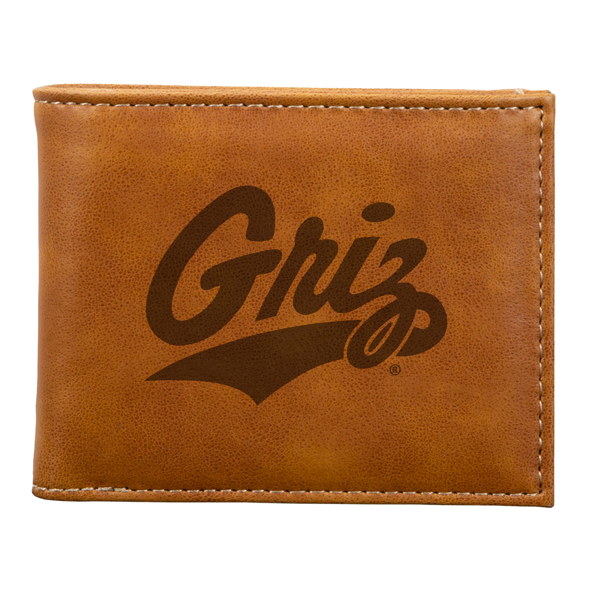 Brown Montana Grizzlies Billfold Wallet