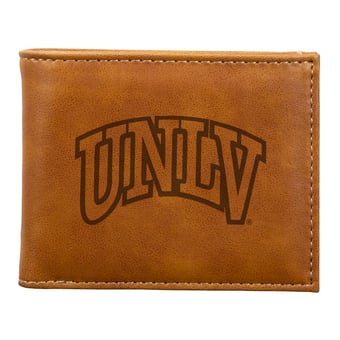 Brown UNLV Rebels Billfold Wallet