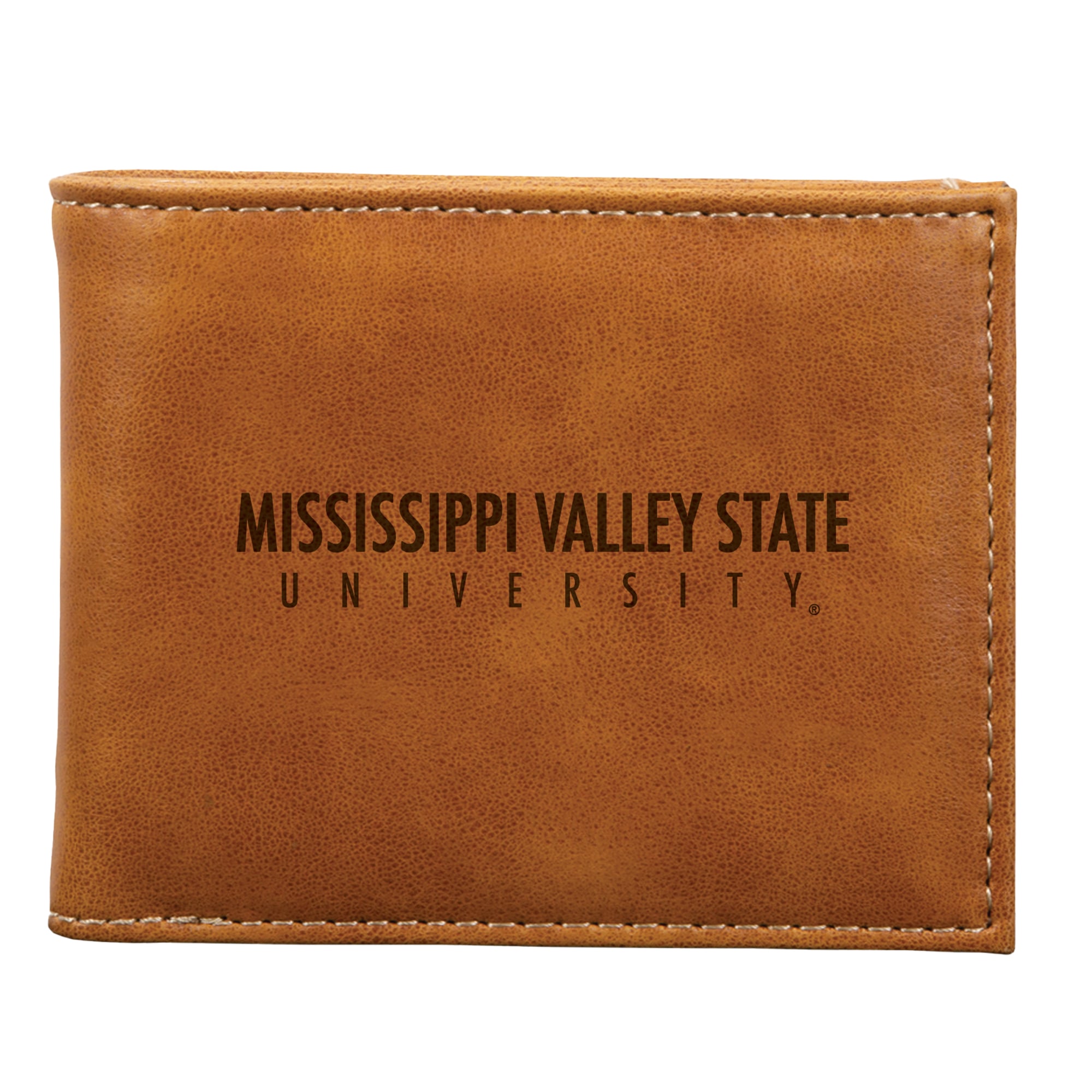 Brown Mississippi Valley State Delta Devils Billfold Wallet