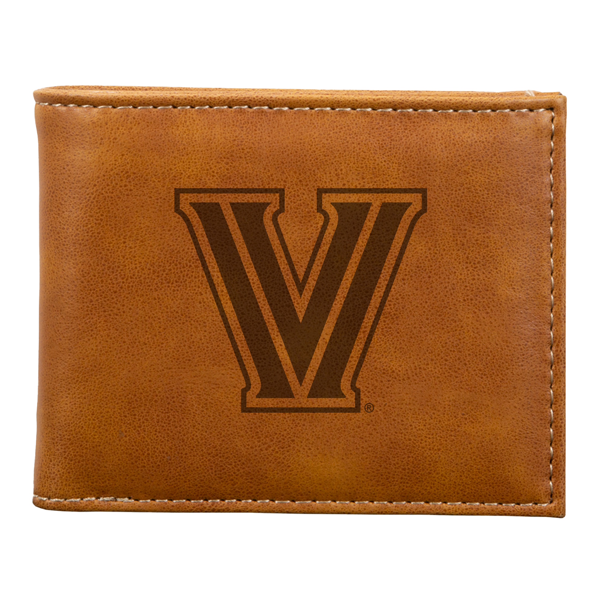 Brown Villanova Wildcats Billfold Wallet