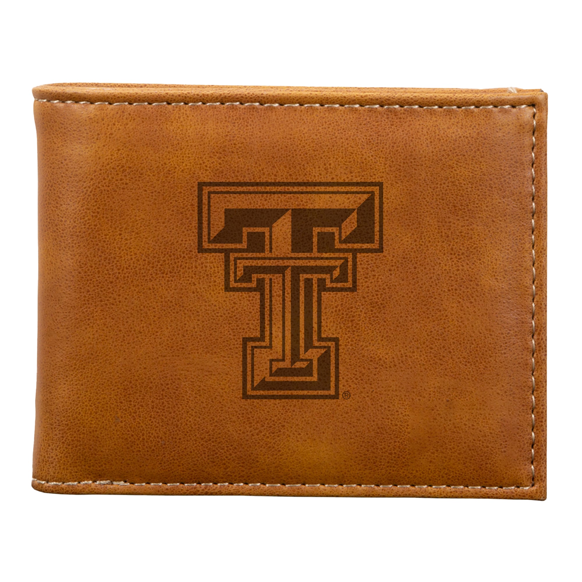 Brown Texas Tech Red Raiders Billfold Wallet