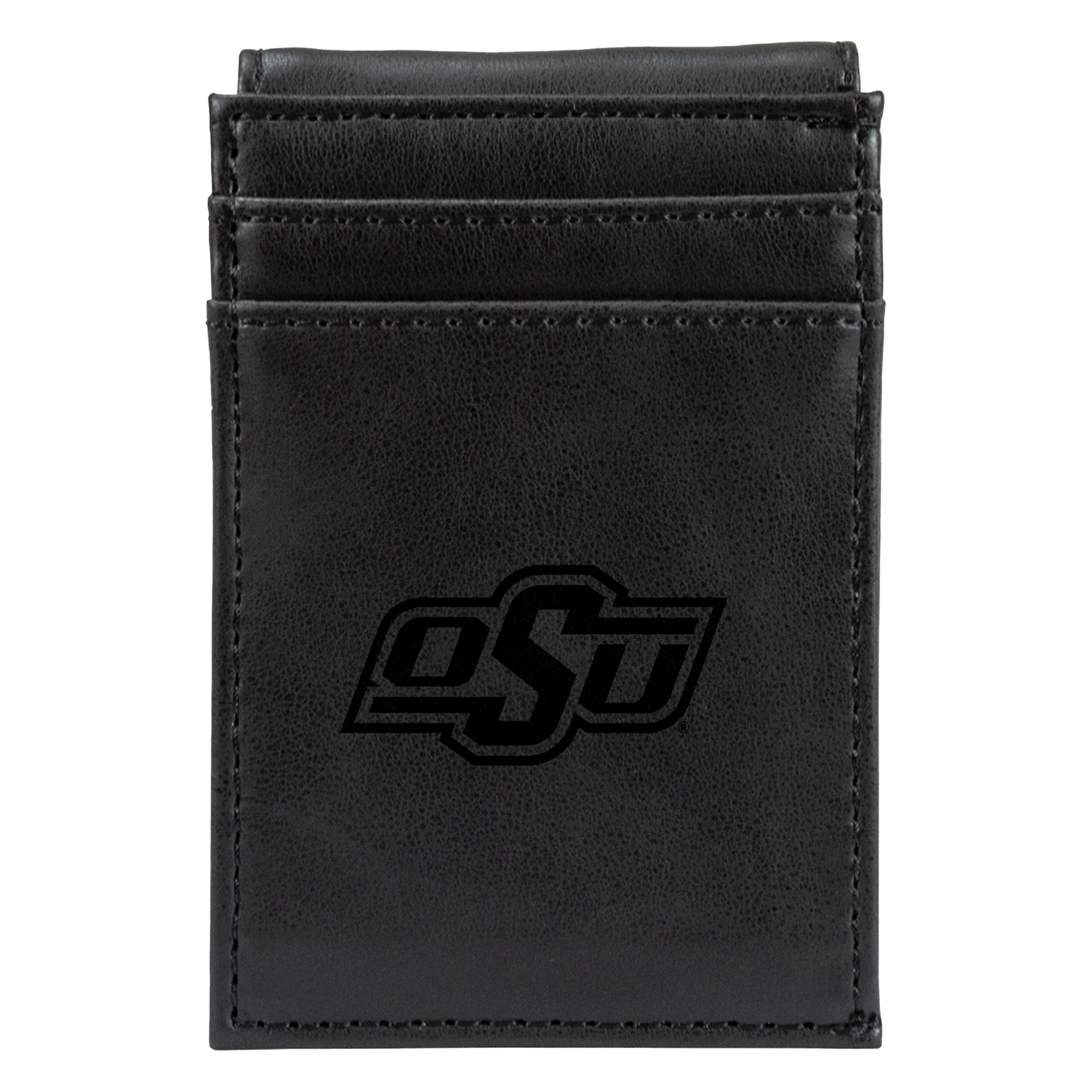 Oklahoma State Cowboys Front Pocket Wallet