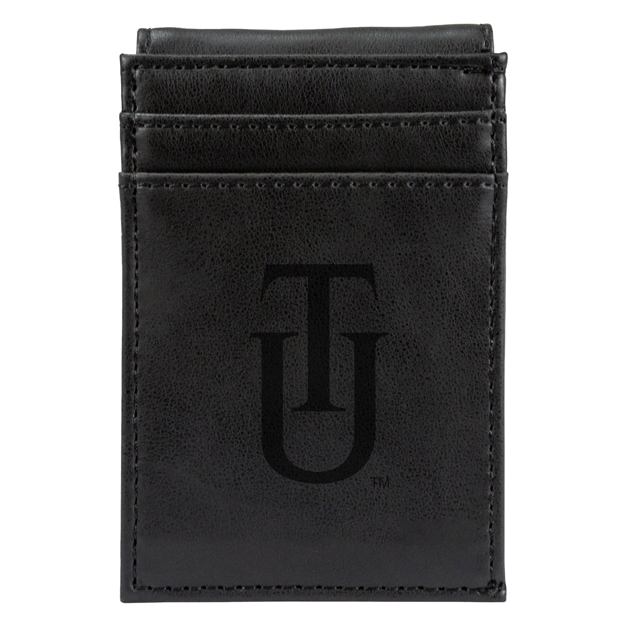 Black Tuskegee Golden Tigers Front Pocket Wallet