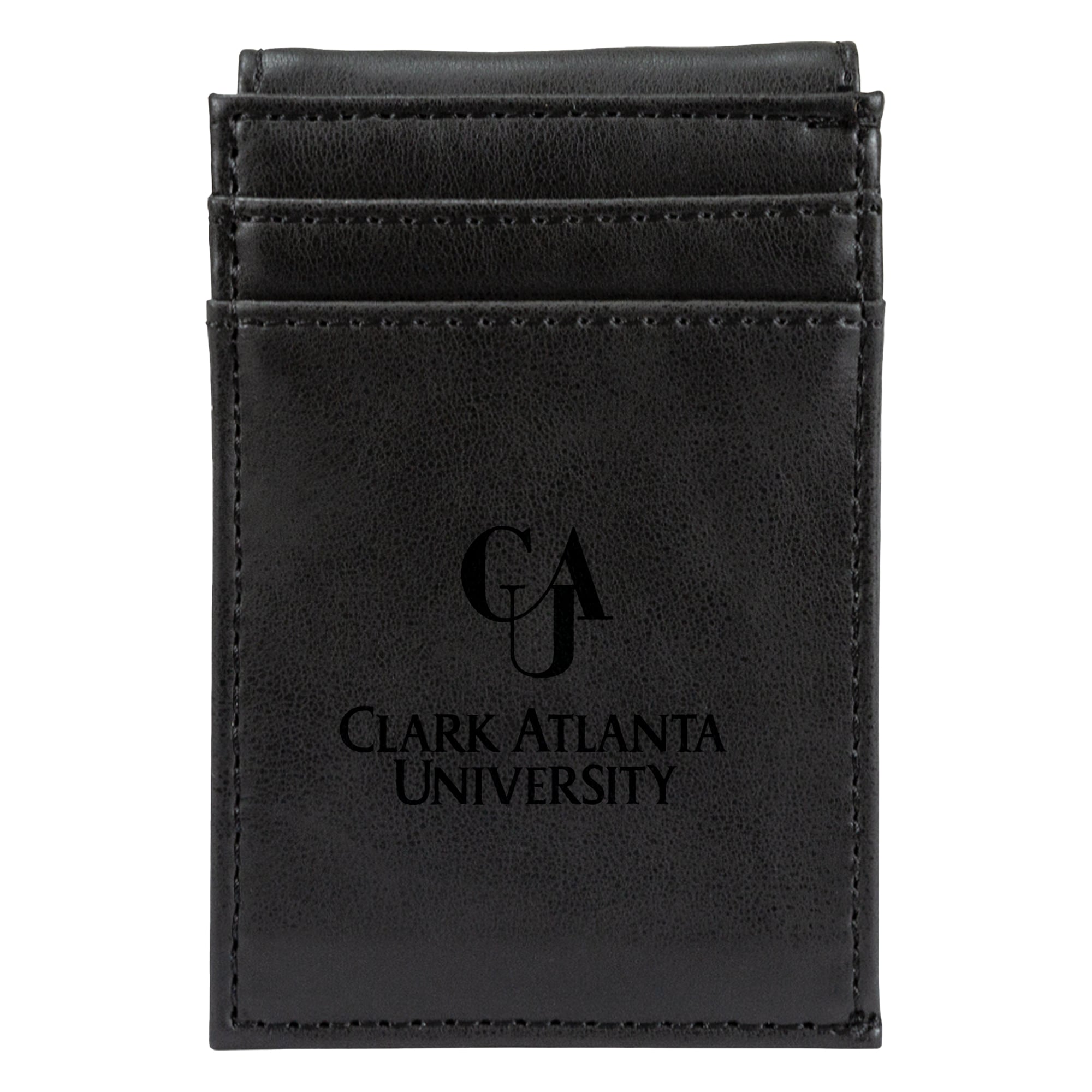 Clark Atlanta University Panthers Front Pocket Wallet