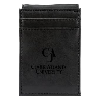 Clark Atlanta University Panthers Front Pocket Wallet