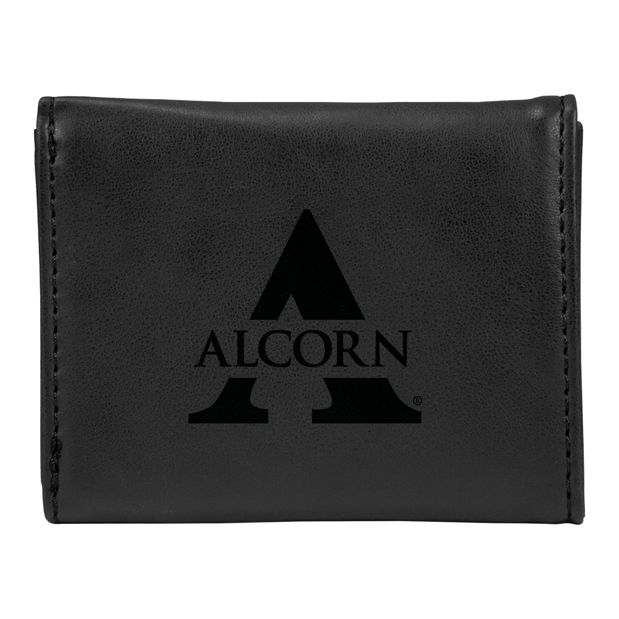 Black Alcorn State Braves Trifold Wallet