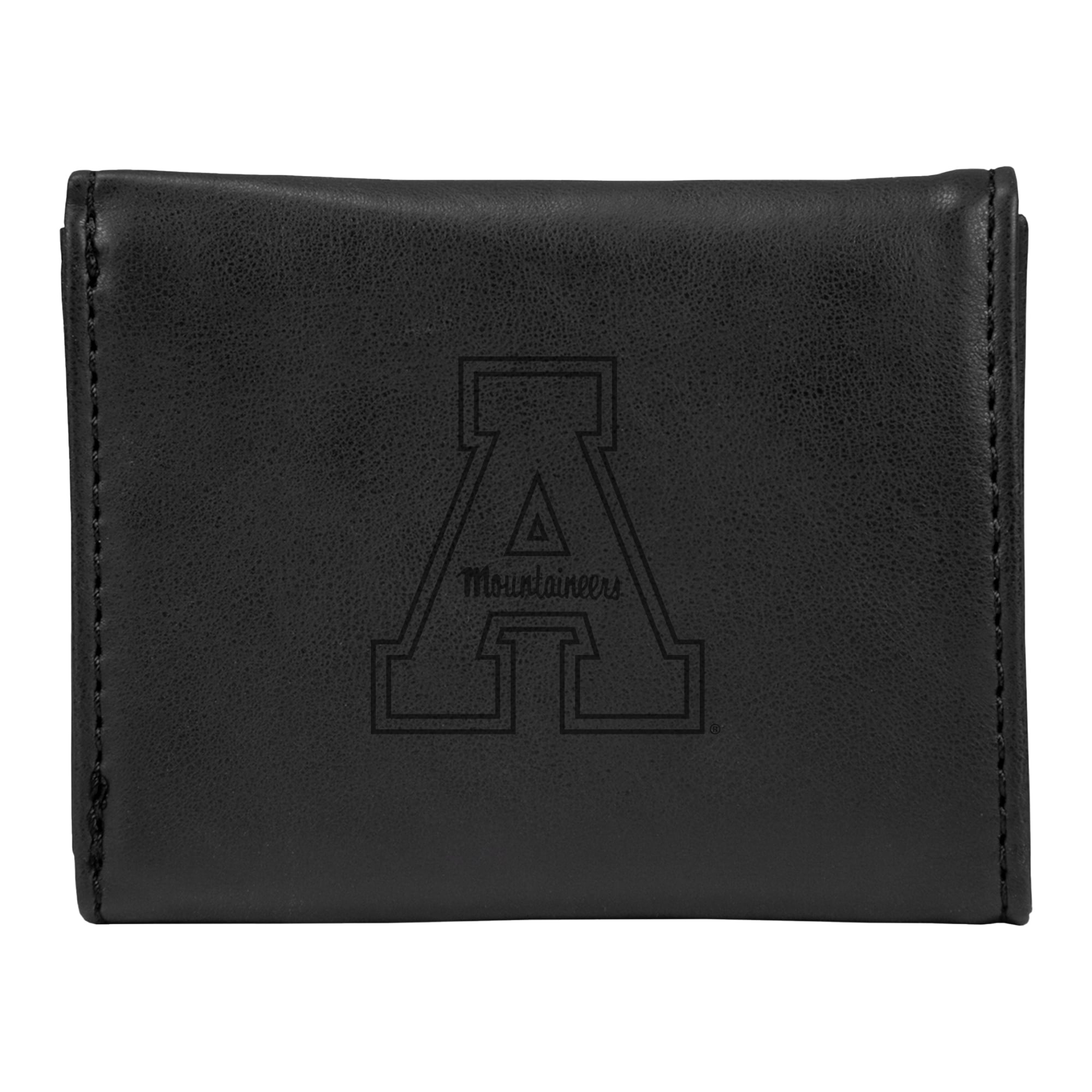 Black Appalachian State Mountaineers Trifold Wallet