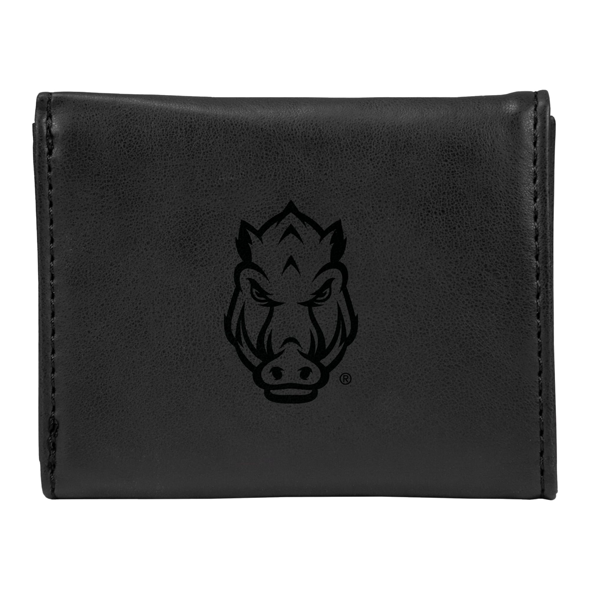 Black Arkansas Razorbacks Trifold Wallet