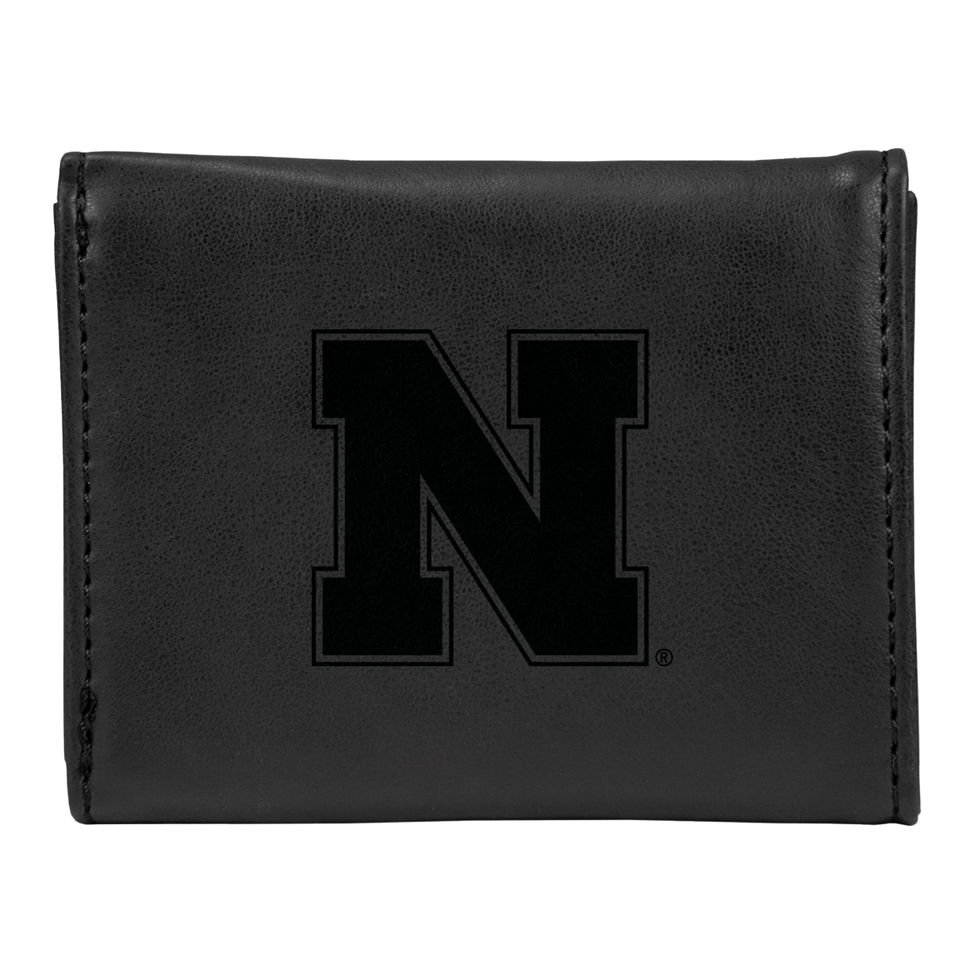 Black Nebraska Huskers Trifold Wallet