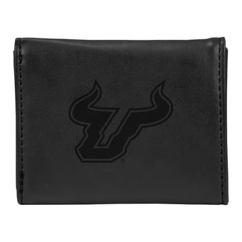 Black South Florida Bulls Trifold Wallet