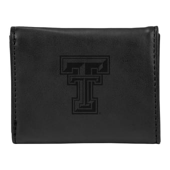 Black Texas Tech Red Raiders Trifold Wallet