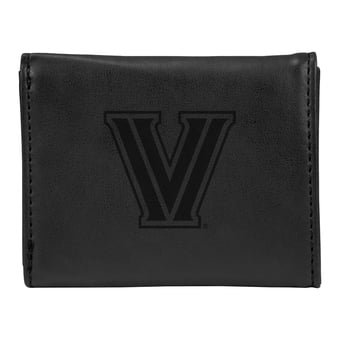 Black Villanova Wildcats Trifold Wallet